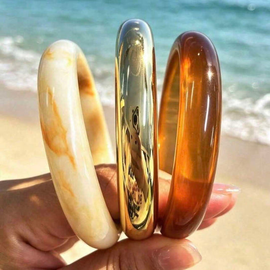 Acrylic Resin Bangle Stack