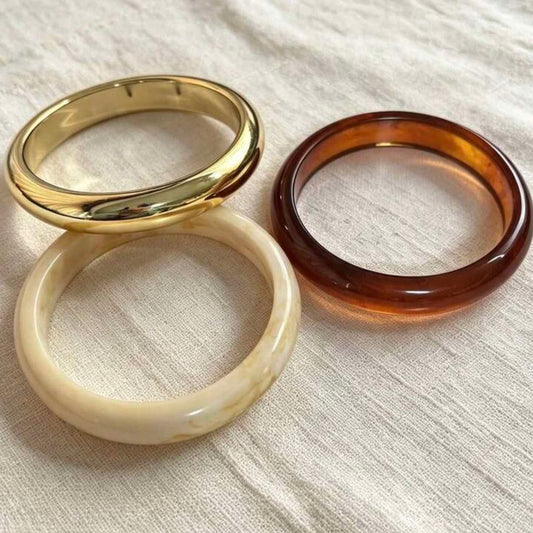 Acrylic Resin Bangle Stack