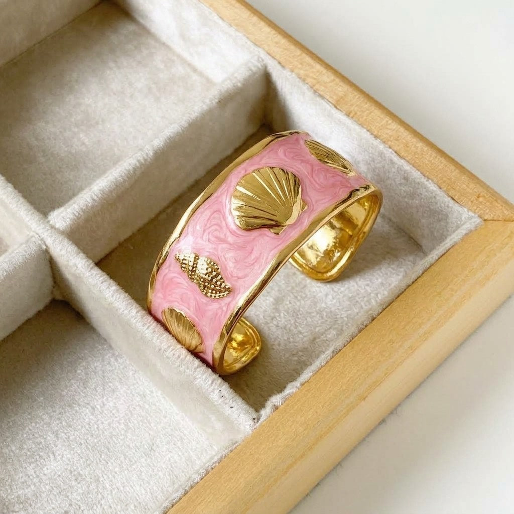 Starry Blush Cuff