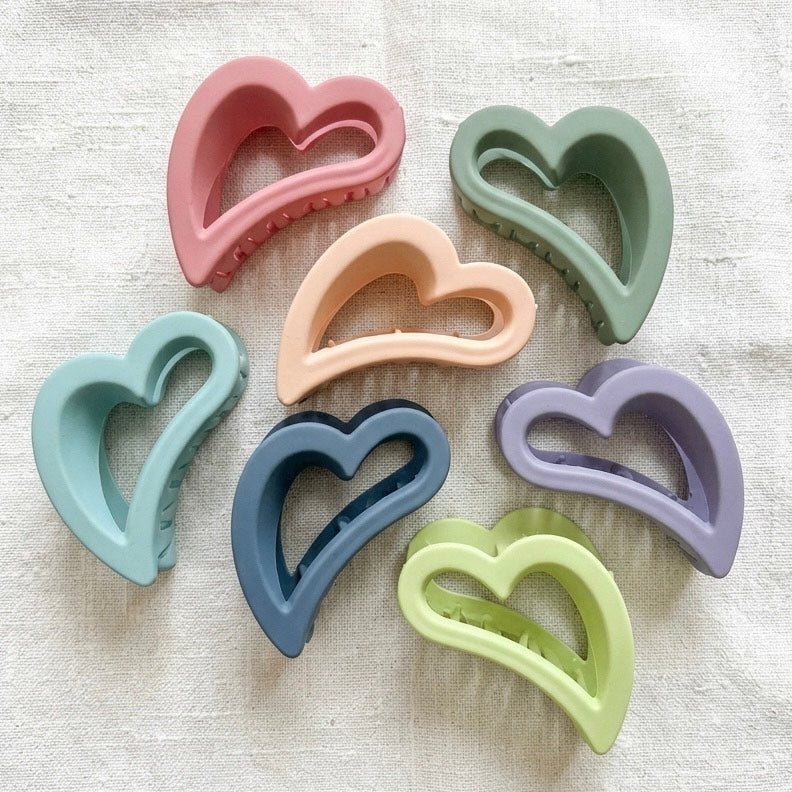 Heart Claw Clip
