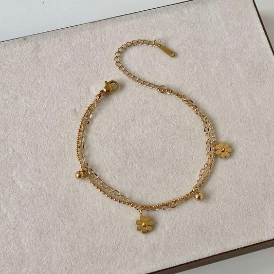 Golden Daisy Bracelet