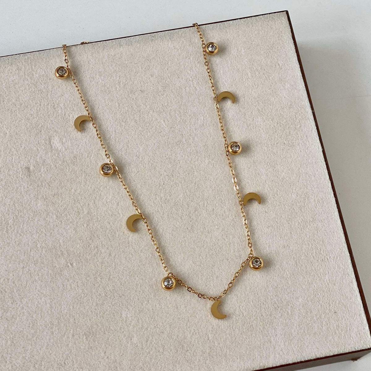 Moon Charm Necklace