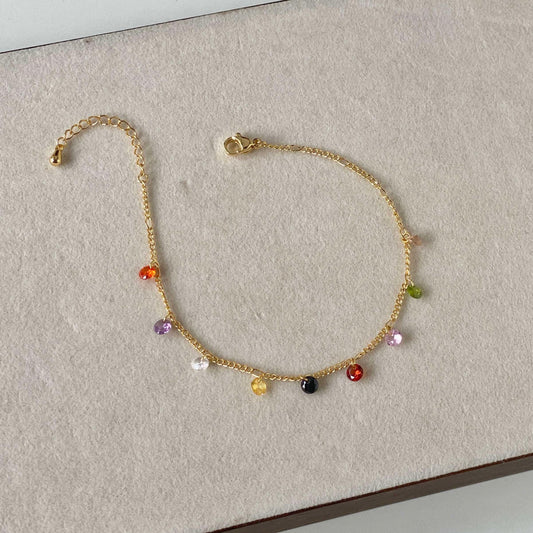 Chloe Confetti Drop Bracelet