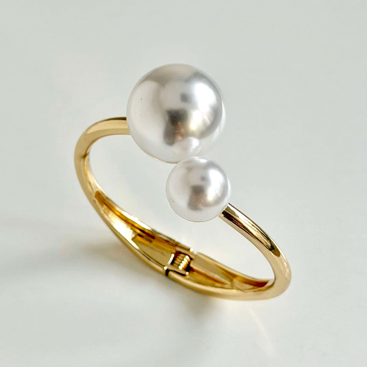 Dual Pearl Wrist Cuff