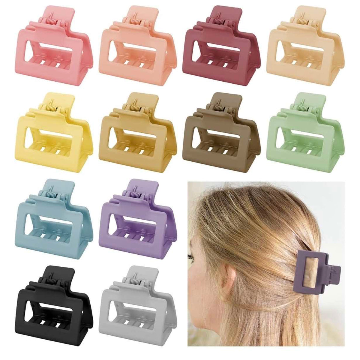 Basic Matte Claw Clip