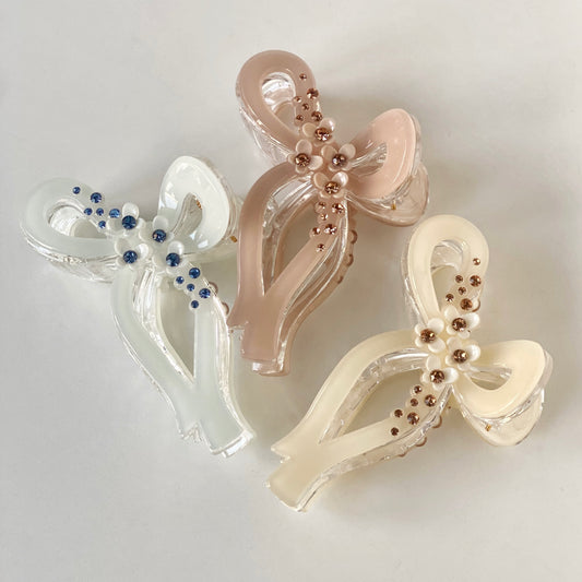 Coquette Bow Claw Clip