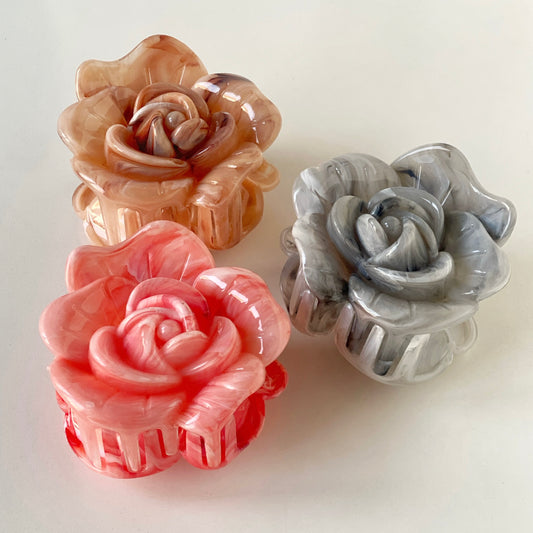 Rose Claw Clip