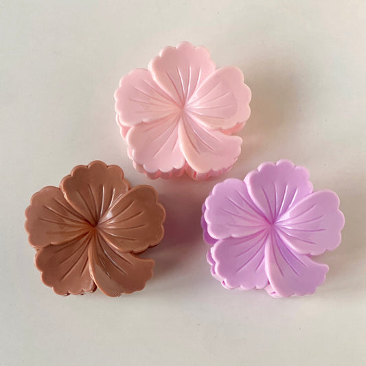 Flower Claw Clip