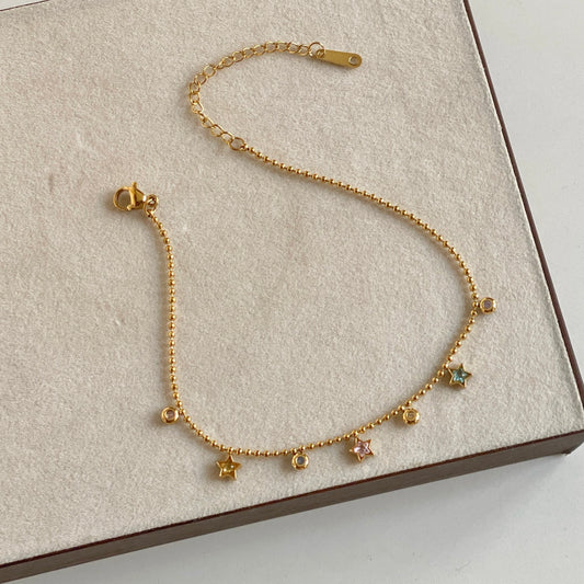 Celestial Stardust Anklet