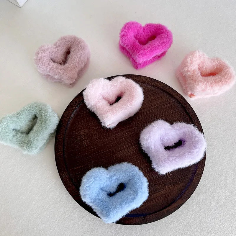 Fuzzy Claw Clip