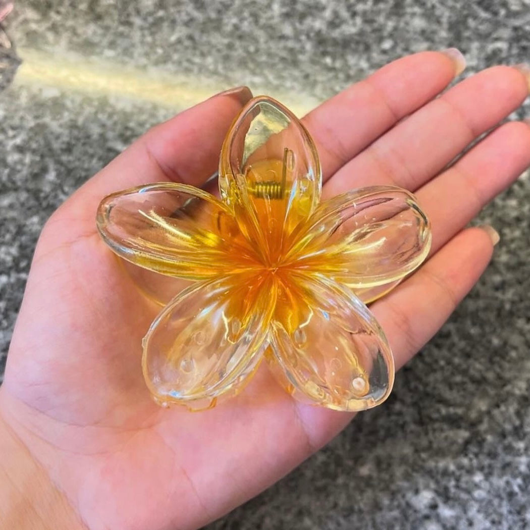 Lotus Claw Clip