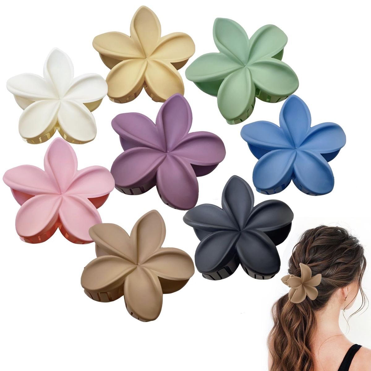 Lotus Claw Clip