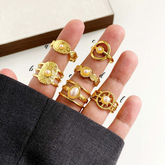 Luxe Pearl Ring