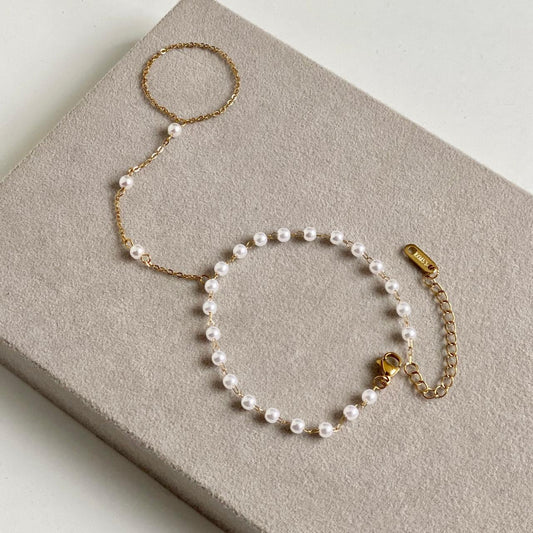 Pearl Hand Chain
